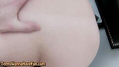 High definition POV of amateur teen 18+ receiving facial cumshot at party
