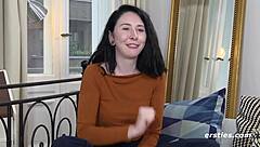 joana's first time on camera