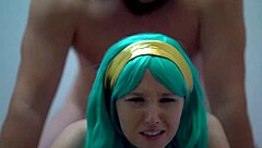 Blue Eyed Alternative Babe Gets Fucked Hard By Husband In Bed For Huge Creampie