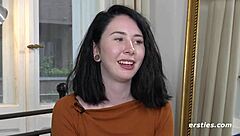 joana's first time on camera