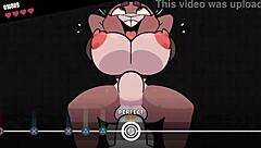 Boss gameplay in the animated porn video Beat banger