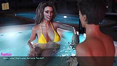 A wife and stepmother sam share emotional moments in missing scene 2