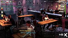 fashionbusiness pole dancing first time in 3d game