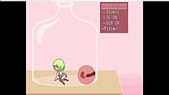 Sexy College Girl Trapped In Bottle Gets Creampied By Monster Cock