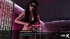 fashionbusiness pole dancing first time in 3d game