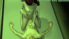 dva from overwatch rides cock then sucks creampie clean?