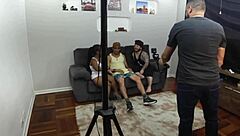 Aan zinha rabuda's wild night of group sex and behind the scenes action