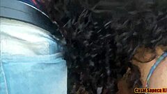 Lucky guy gets triple blowjob at the party