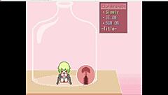 Sexy College Girl Trapped In Bottle Gets Creampied By Monster Cock