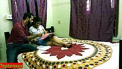 Hot bhabhi slams boss's wife tight pussy with loud moans