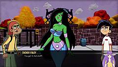 Amity Gets Fucked By Monster In Yoga!