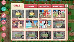Hentai game from Nutaku, a farm-themed adult game