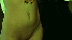 Femdom bondage with big tits and hard nipple fucking