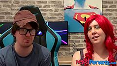 Uk Milf Devon Breeze Sucking Cock Deepthroat In Audition