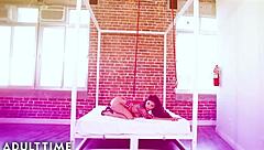 Gina Valentina in adult time, no undies bondage