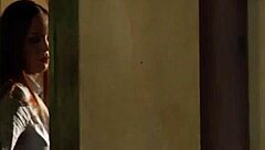 Femdom bondage with big tits and hard nipple fucking