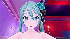 hatsune miku gets intense creampie in 3d hentai cartoon