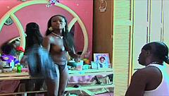 Nude scenes of ebony actress on movie set and more