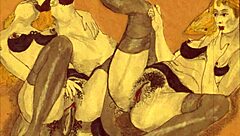 Hot erotic illustrations from the past