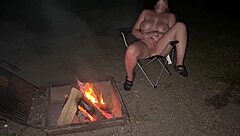 Watch Me Masturbate Outdoors Trying To Get Caught Then Suck Cock