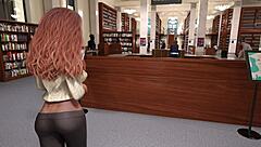 Beautiful redhead in 3D animated porn movie