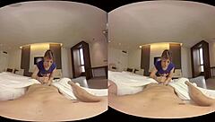 my roommate in the dorm, what happens in this 3d virtual scene?