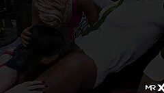 Double blowjob in fashion business hentai