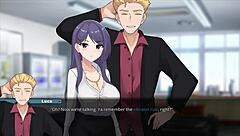 Feeling betrayed as wife cheats in hentai sex scene