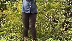 Gentle Hands of Stepmother Comfort on the Street in Public Setting