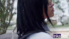 shy 18-year-old skips class, caught by stranger?