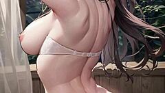 3D Animated AI Wife Masturbates to Seal Husband's Ad Contracts with ASMR