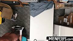 Gay police officer punishes young shoplifter for hardcore sex