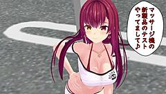 Lesbians in cartoon porn with scissoring and toy play