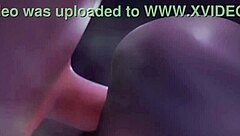 tracer gets anal assfucking in 3d hentai spa