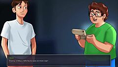 The second part of the animated game Summertime Saga