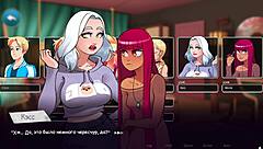 Blonde friend gives blowjob in Woodchester gameplay