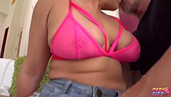 Big Booty Pawg Gets Hardcore Pussy And Anal Pounding With Squirting And Choking!