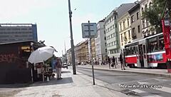 Busty Czech Makes Anal Sex Tape