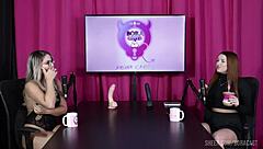 Malu Paz Gets Naked, Pussy Licked, Wet from Fetish Talk