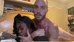 Dirtymoufpiece's Private Webcam: Girl Next Door With Monster Cock In Doggystyle Blowjob