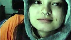 I can't resist her; this cute teen 18+ babe loves deepthroat.