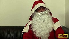 Santa Dominates Sub Sluts With Spanking And Deepthroat