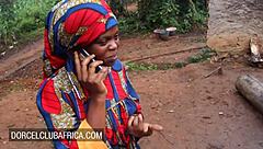 Brunette ebony hooks up with a stranger in hardcore encounter