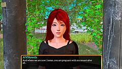 My new family 467 in hentai game with redhead and big ass