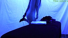 gigi breeze gets her pussy massaged with deepthroat and choking