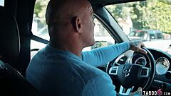 Latina stepdaughter Kiarra Kai experiences a power trip with stepdad in classroom.