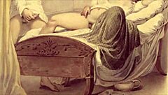 Detailed Vintage Erotic Drawings of Antique Scenes