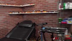 Australian beauty Amber Luke shows off fresh nose tattoo today!