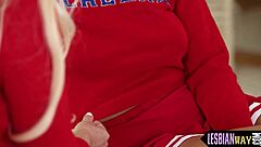 Beautiful teen seduces her glam dyke friend