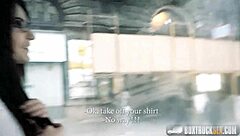 hot bella beretta pounded outdoors